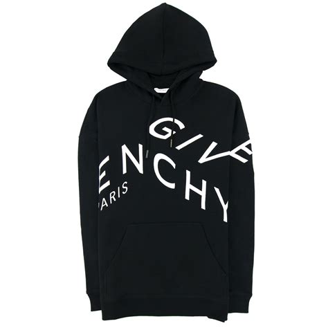 givenchy rypped hoodie|Givenchy refracted embroidered hoodie.